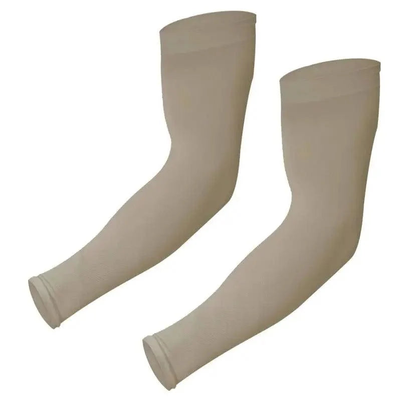 Black Men Unisex Cooling Arm Sleeves Cover / Running, Sun Protection, Outdoor Activities, Sleeve Cooling Sports Sleeve