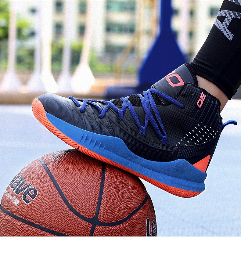 Men's High Quality Basketball Shoes / Boys Basketball Shoes, Autumn High Top, Anti Slip Sports Sneakers