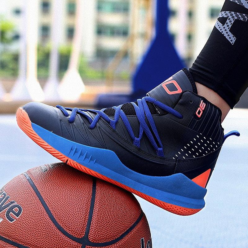 Men's High Quality Basketball Shoes / Boys Basketball Shoes, Autumn High Top, Anti Slip Sports Sneakers