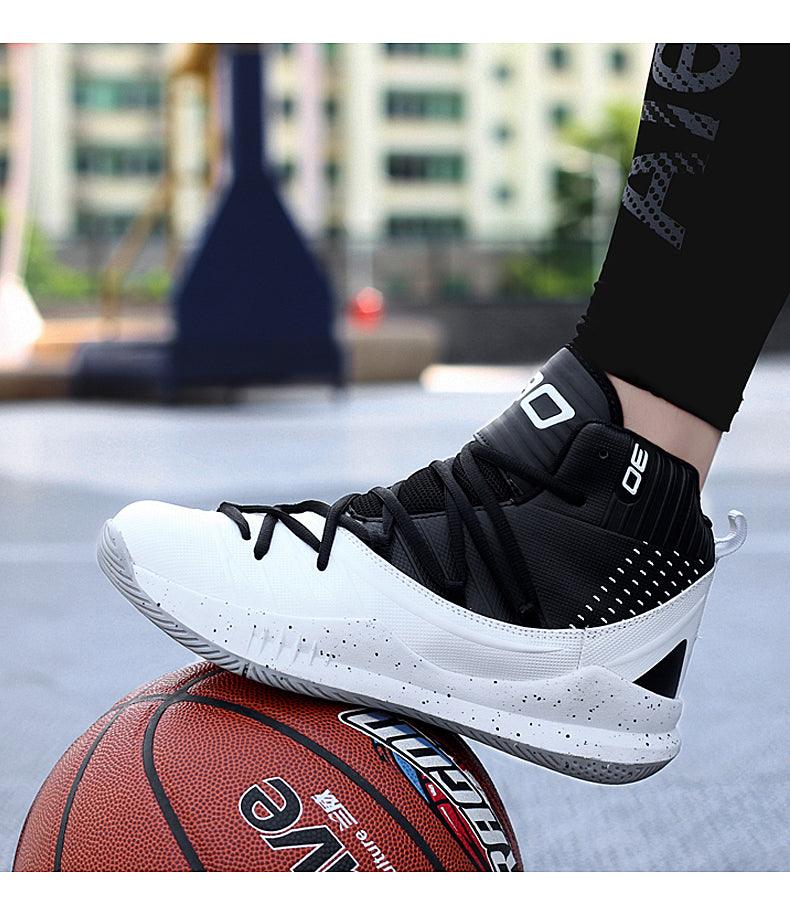 Men's High Quality Basketball Shoes / Boys Basketball Shoes, Autumn High Top, Anti Slip Sports Sneakers