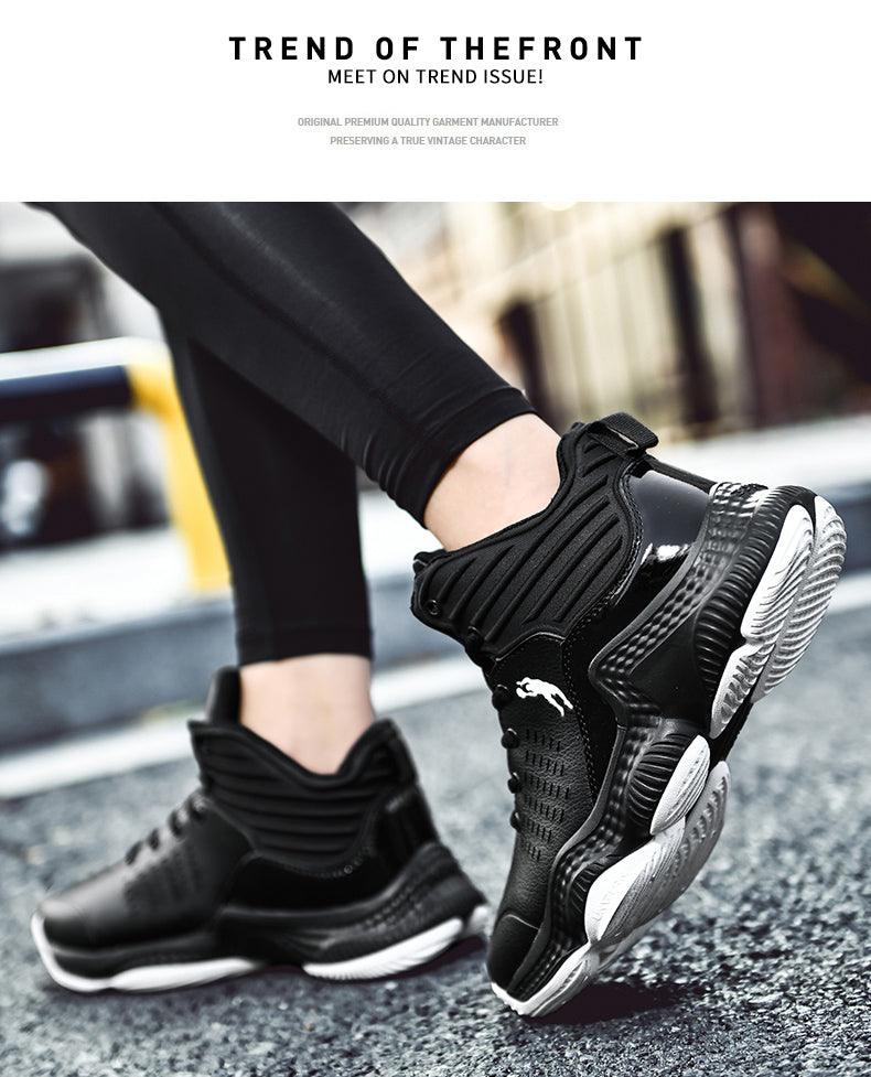 Men's High Quality Basketball Shoes / Boys Basketball Shoes, Autumn High Top, Anti Slip Sports Sneakers