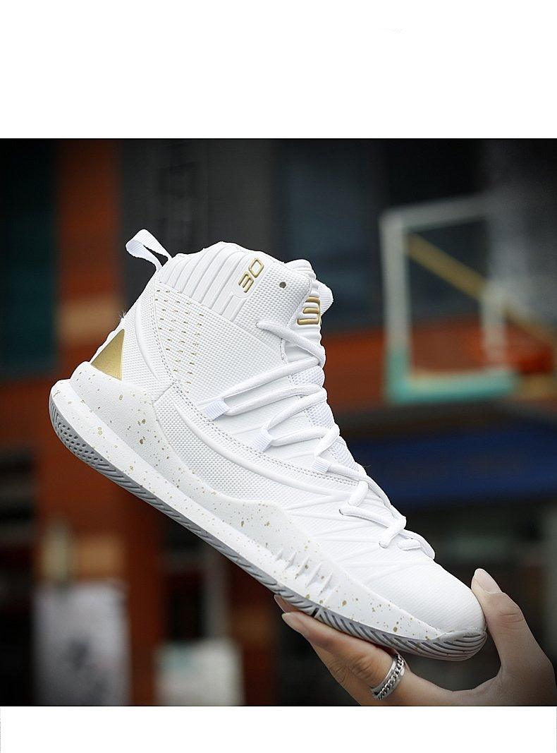 Men's High Quality Basketball Shoes / Boys Basketball Shoes, Autumn High Top, Anti Slip Sports Sneakers