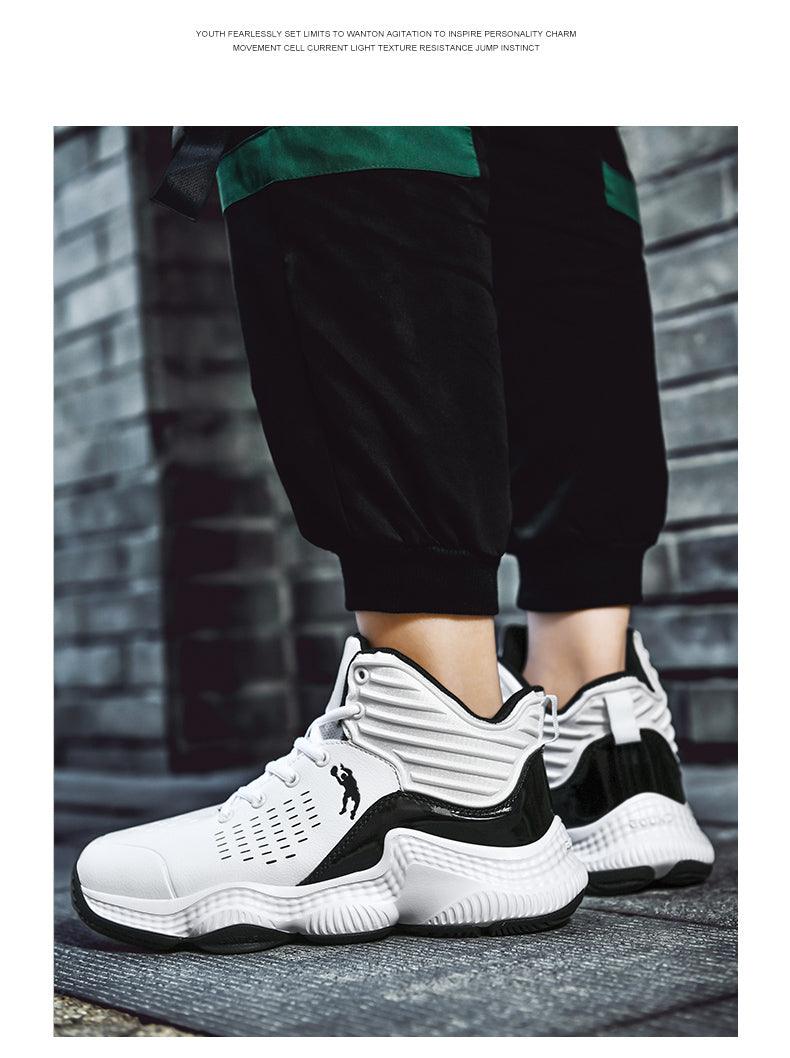 Men's High Quality Basketball Shoes / Boys Basketball Shoes, Autumn High Top, Anti Slip Sports Sneakers