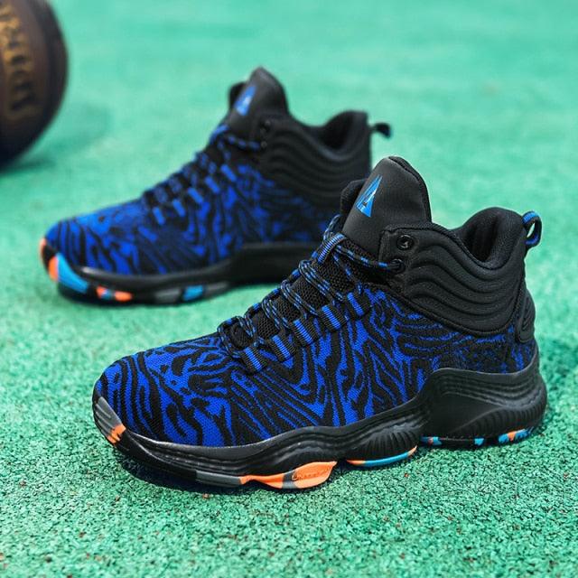 Men's High Quality Basketball Shoes / Boys Basketball Shoes, Autumn High Top, Anti Slip Sports Sneakers