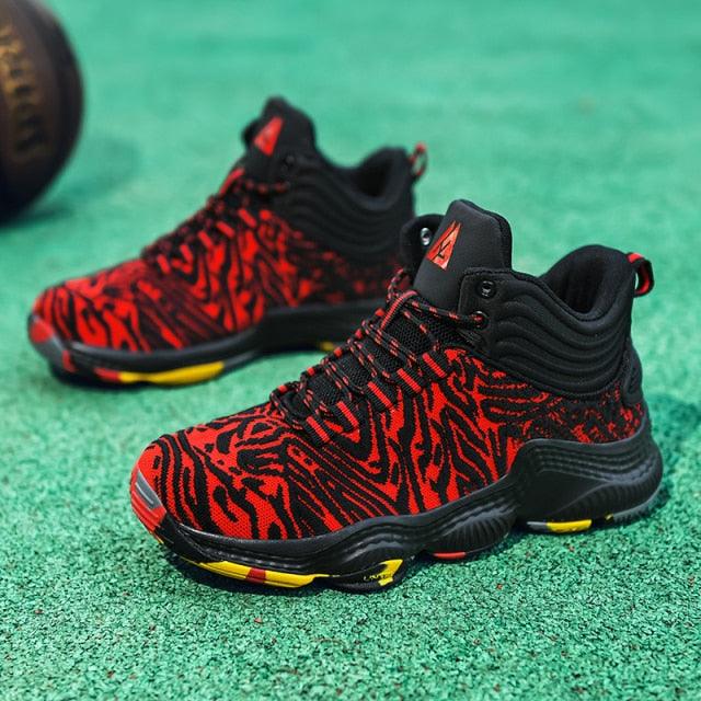 Men's High Quality Basketball Shoes / Boys Basketball Shoes, Autumn High Top, Anti Slip Sports Sneakers