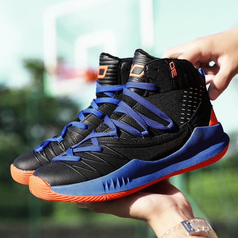 Men's High Quality Basketball Shoes / Boys Basketball Shoes, Autumn High Top, Anti Slip Sports Sneakers
