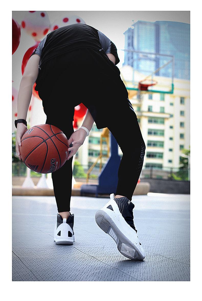 Men's High Quality Basketball Shoes / Boys Basketball Shoes, Autumn High Top, Anti Slip Sports Sneakers