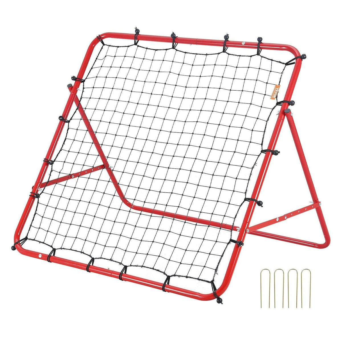 Portable Soccer Rebounder Net, Adjustable, 39"x39"