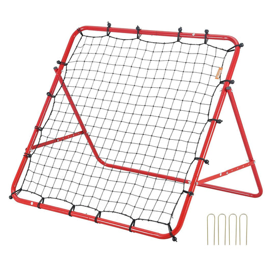 Portable Soccer Rebounder Net, Adjustable, 39"x39"
