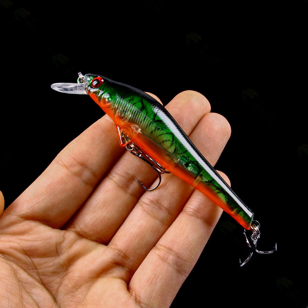 43-Piece Portable Fishing Gear Set - Plastic Bait