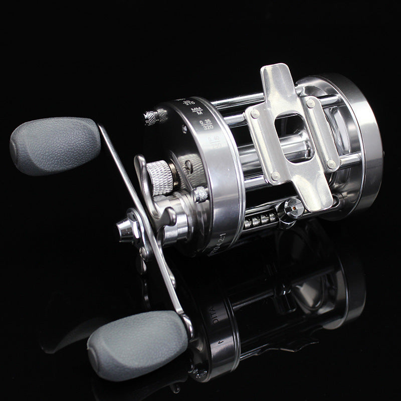 Metal Double Brake Drum Leiqiang Wheel Boat Fishing Reel