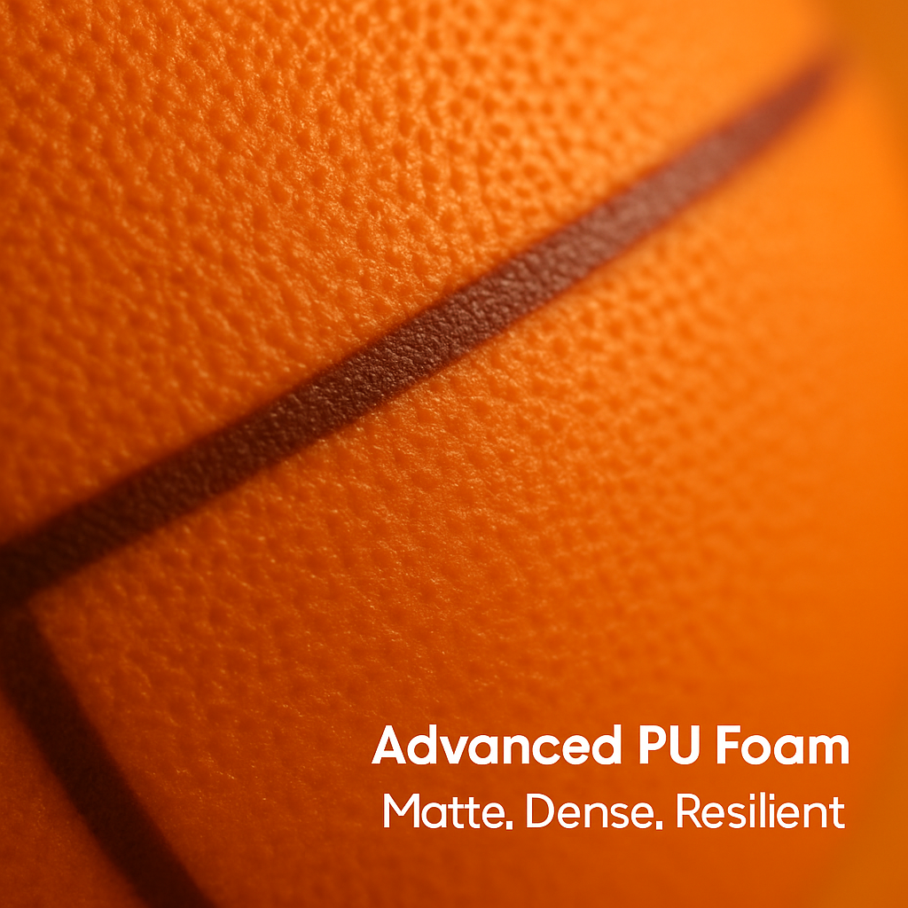 Silent Foam Basketball with Hoop for Indoor Training