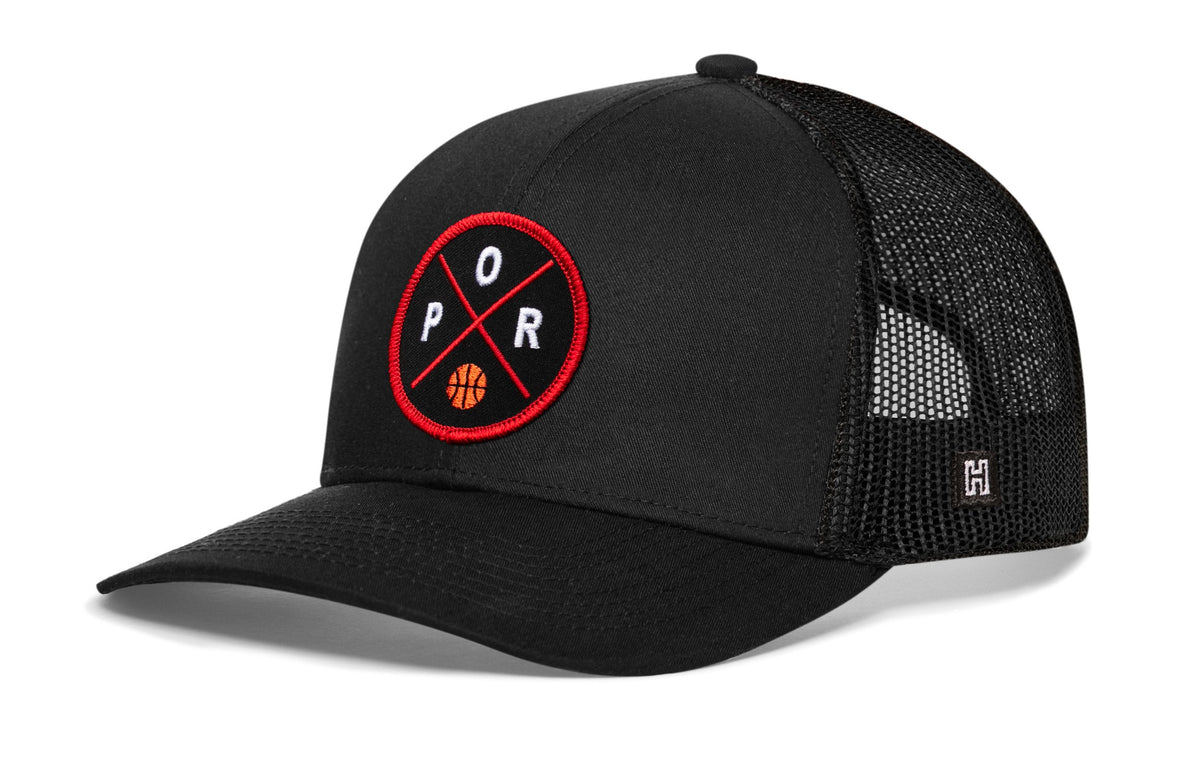 Portland Trucker Hat  |  POR X Basketball Snapback