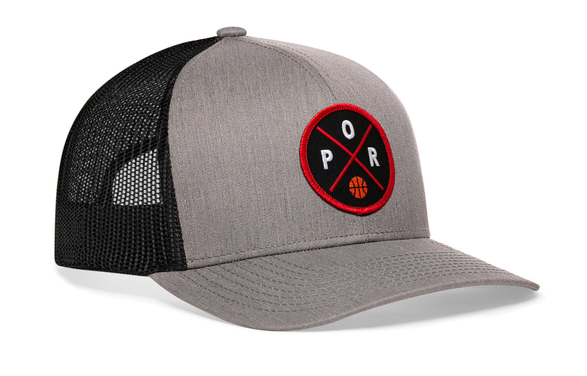 Portland Trucker Hat  |  POR X Basketball Snapback