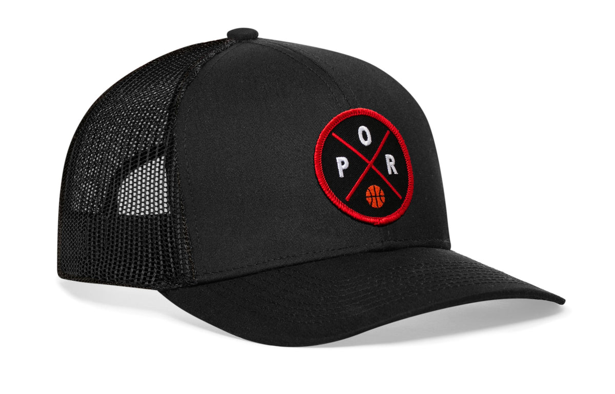 Portland Trucker Hat  |  POR X Basketball Snapback
