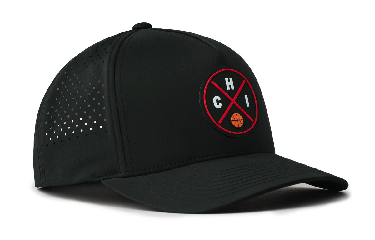 Chicago Basketball Performance 5-Panel Hat  |  CHI X Flexfit® Snapback