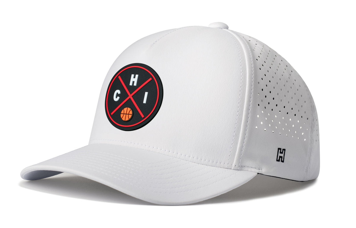 Chicago Basketball Performance 5-Panel Hat  |  CHI X Flexfit® Snapback