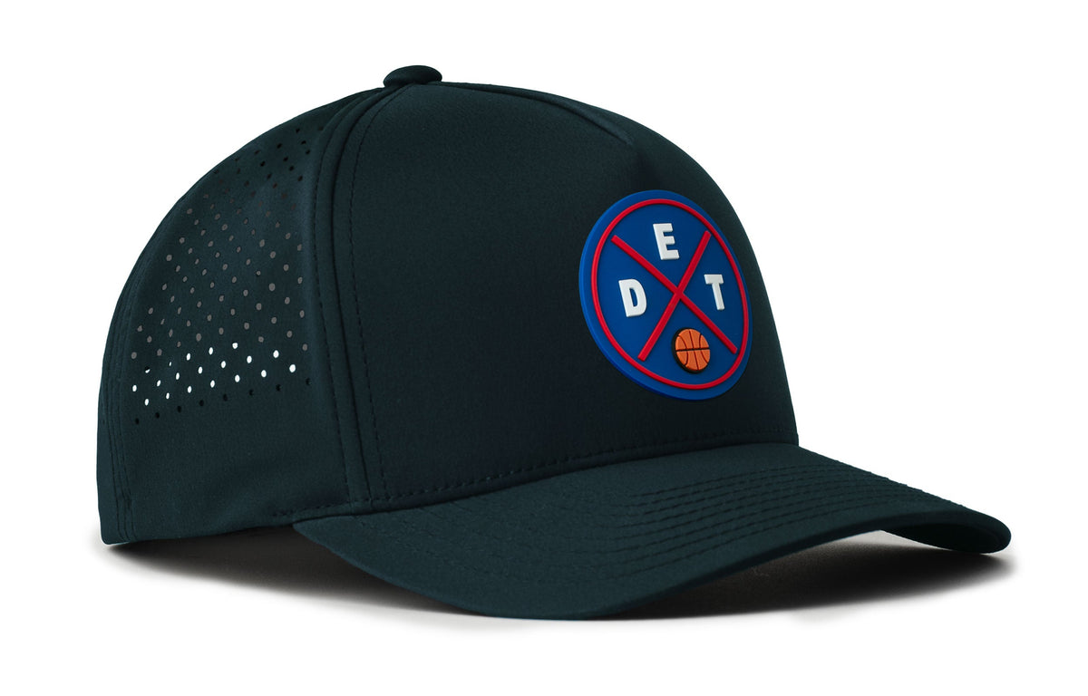 Detroit Basketball Performance 5-Panel Hat  |  DET X Flexfit® Snapback