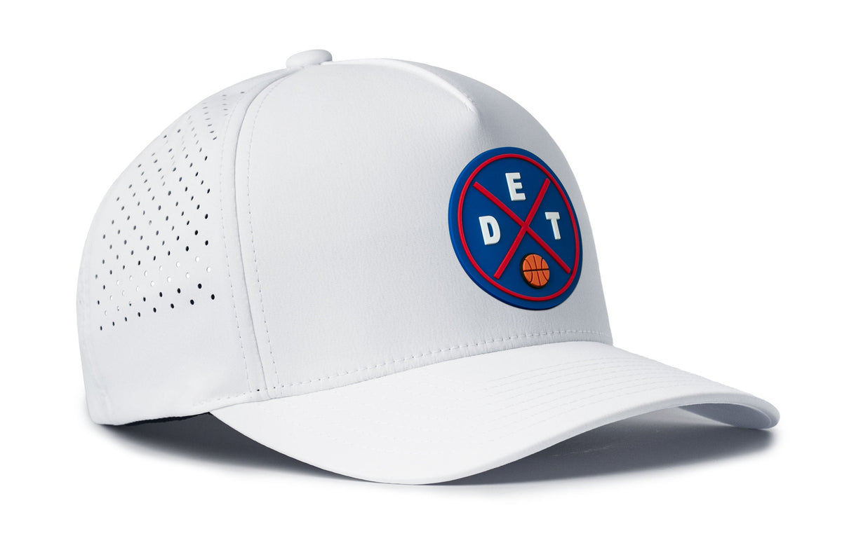Detroit Basketball Performance 5-Panel Hat  |  DET X Flexfit® Snapback