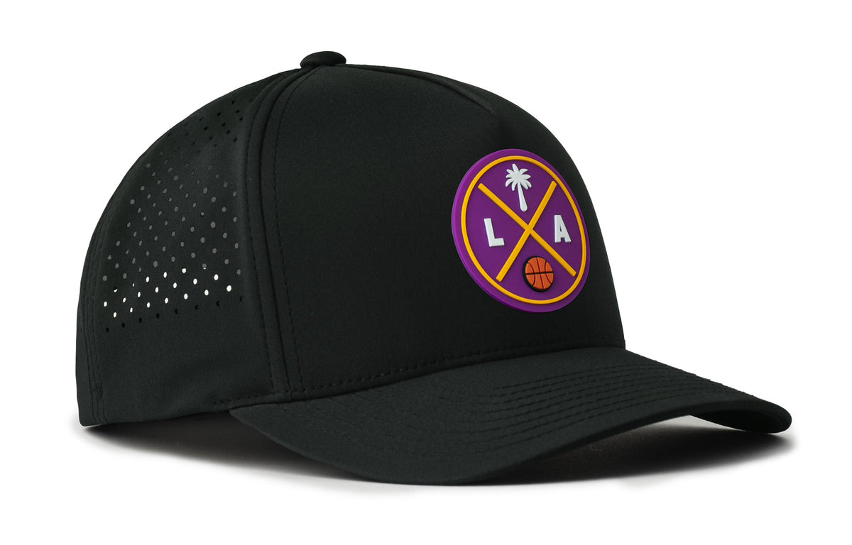 Los Angeles Basketball Performance 5-Panel Hat  |  LA X Flexfit® Snapback