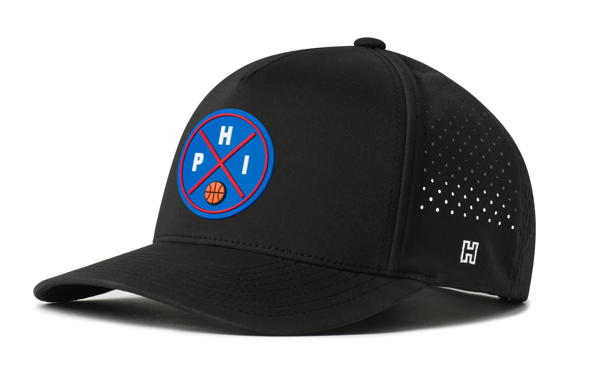 Philadelphia Basketball Performance 5-Panel Hat  |  PHI X Flexfit® Snapback