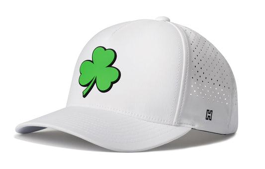 Shamrock Performance 5-Panel Hat  |  St Patrick's Day Flexfit® Snapback