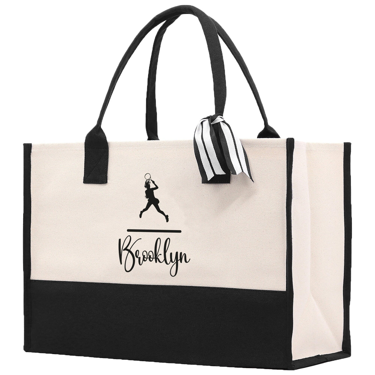 Tennis Canvas Tote Bag