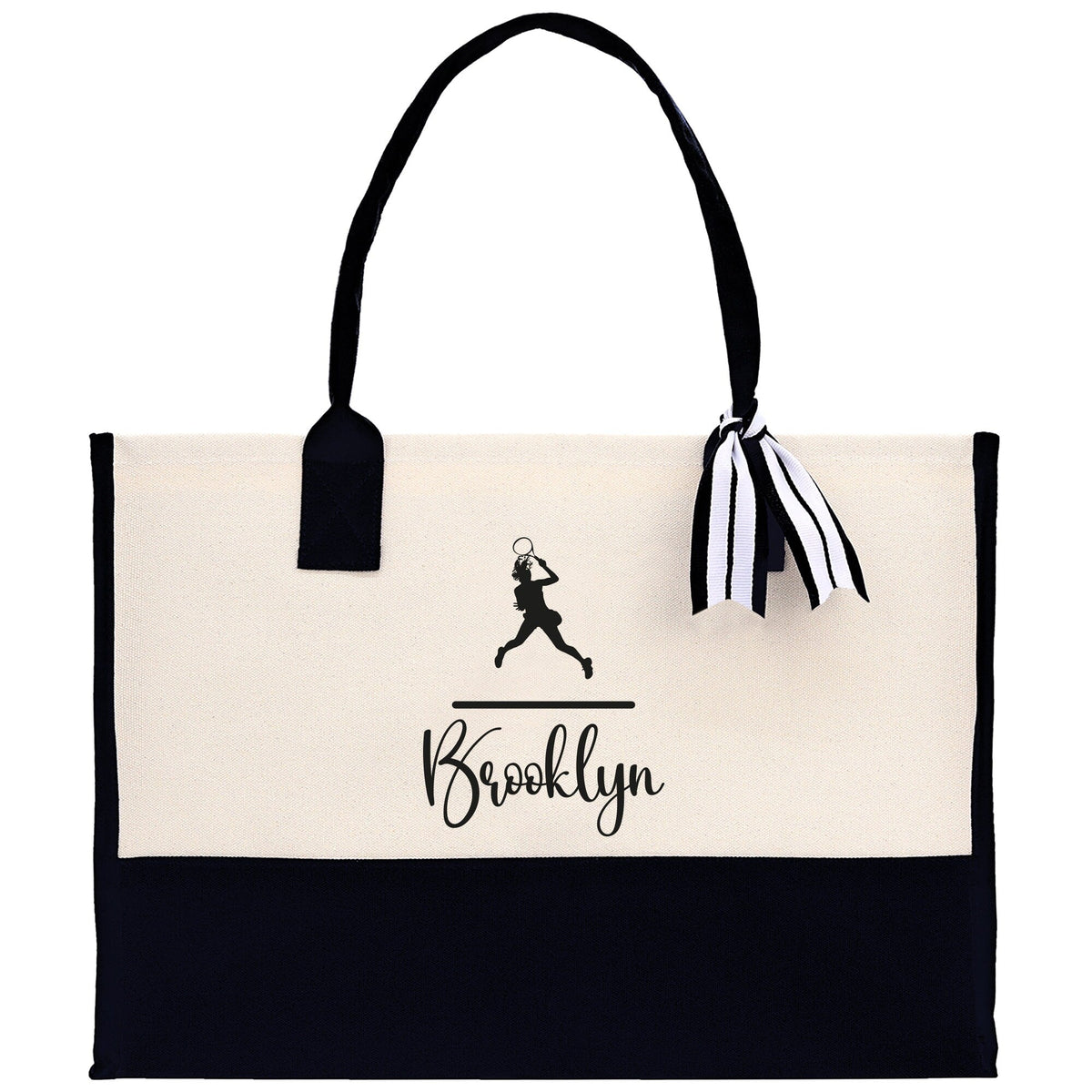 Tennis Canvas Tote Bag