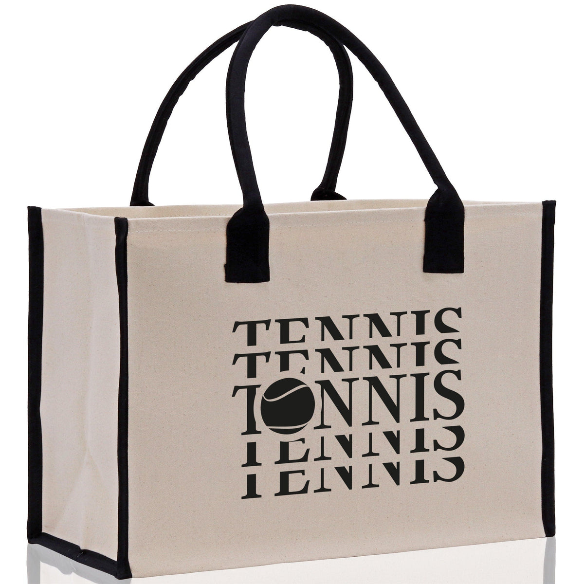 Tennis Canvas Tote Bag