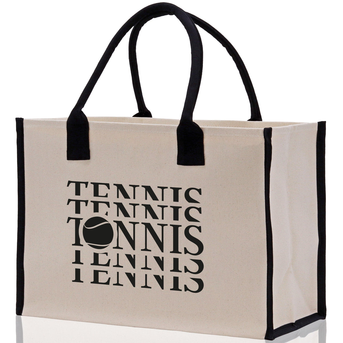 Tennis Canvas Tote Bag