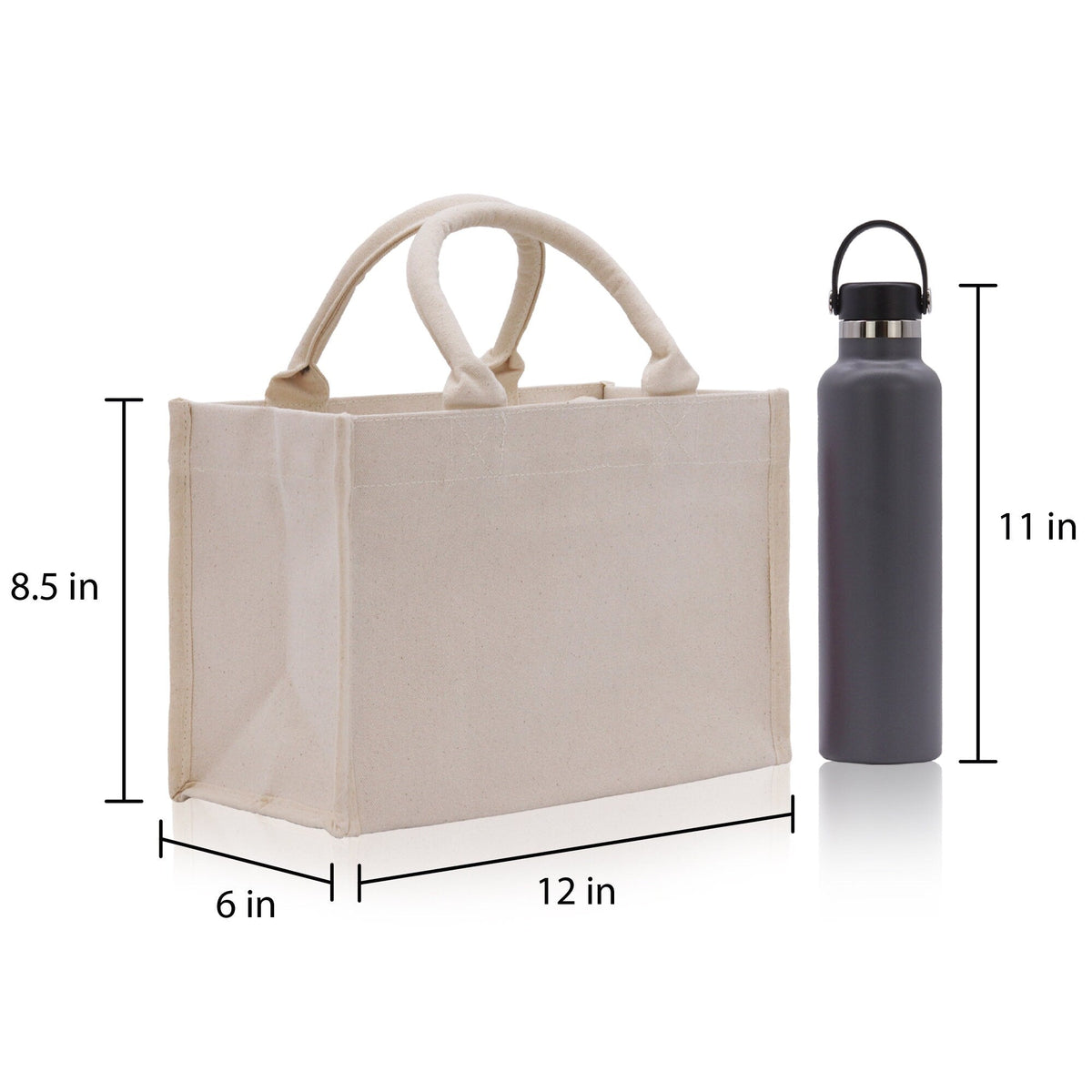 Tennis Silhouette Pulse Cotton Canvas Tote Bag