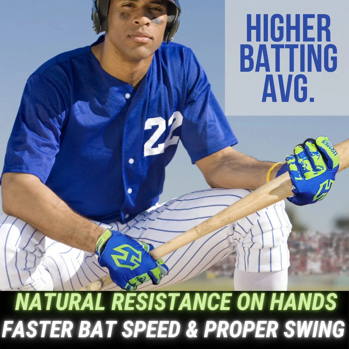 Homer Handz Weighted Batting Gloves / Baseball-Softball