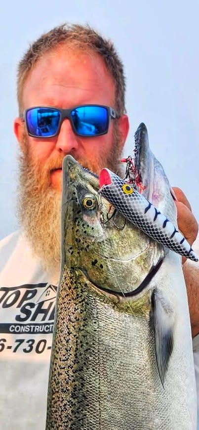 Ice Strong Outdoors - Killer Fish - Rattling TROLLING PLUG UV -SPECIAL 6 PLUGS + BOX $90 + FREE SHIPPING