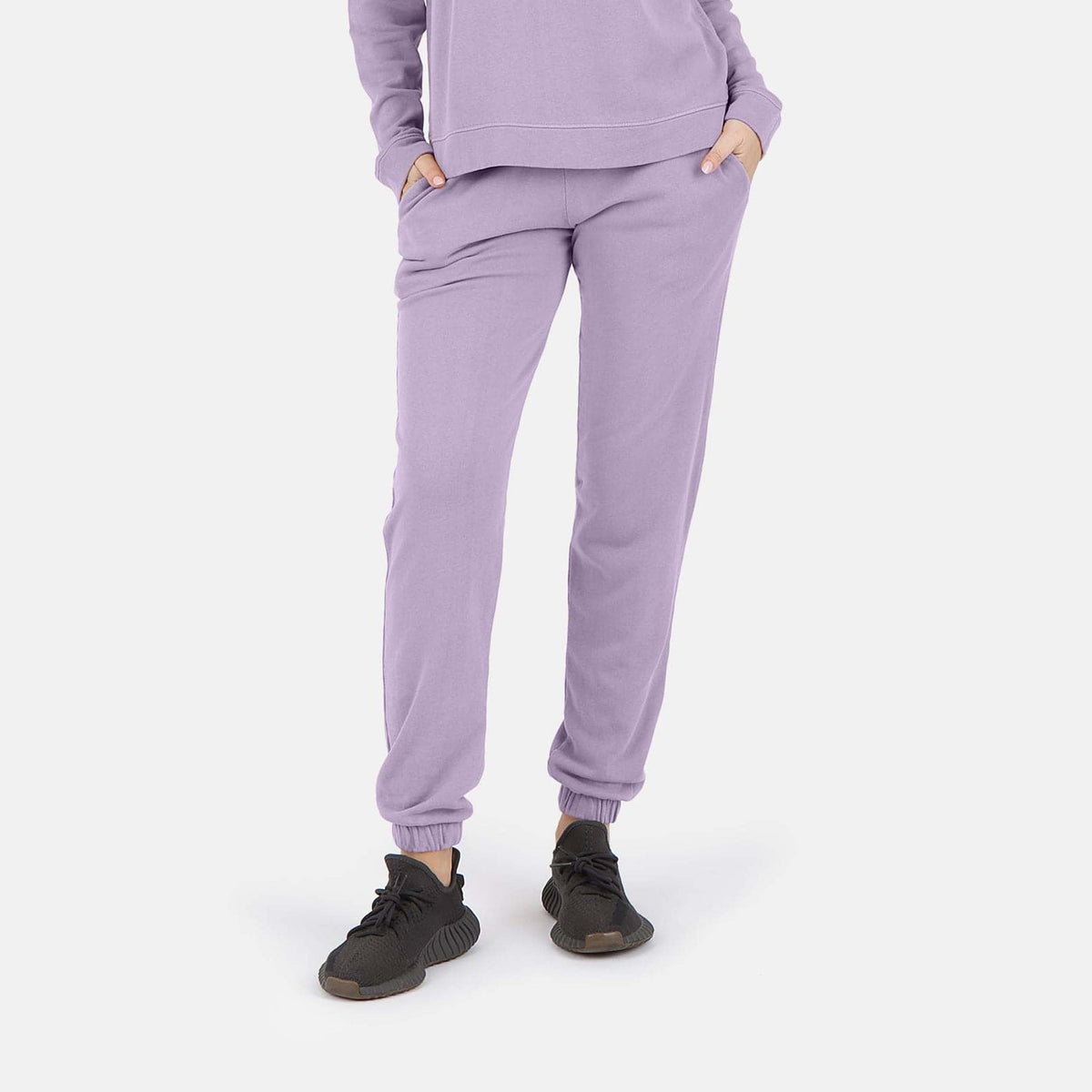 Women's Melody Everyday Organic Cotton Sweatpant - Lavender