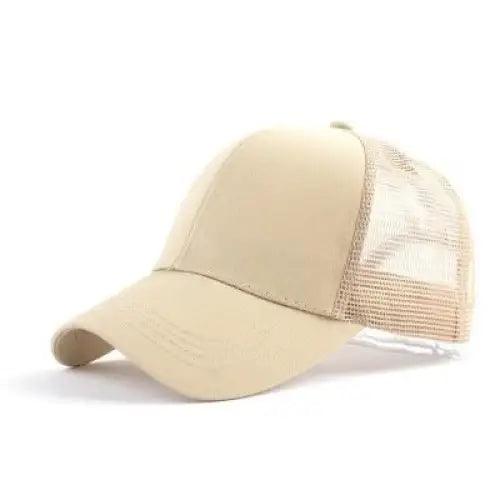Women's Elegant Glitter Ponytail Baseball Caps