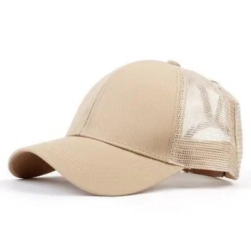 Women's Elegant Glitter Ponytail Baseball Caps