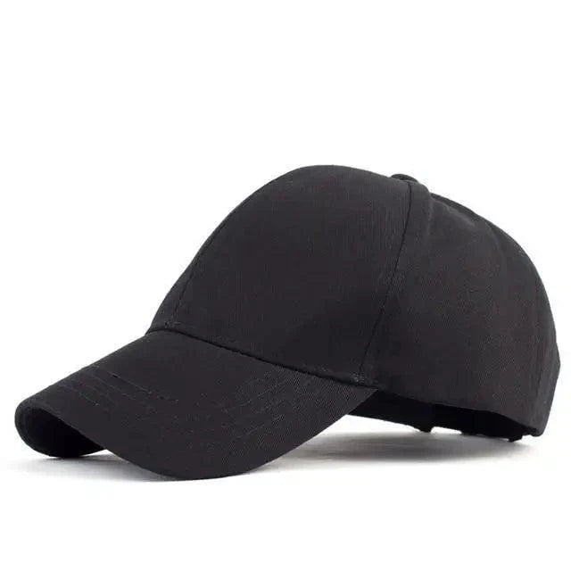 Women's Elegant Glitter Ponytail Baseball Caps