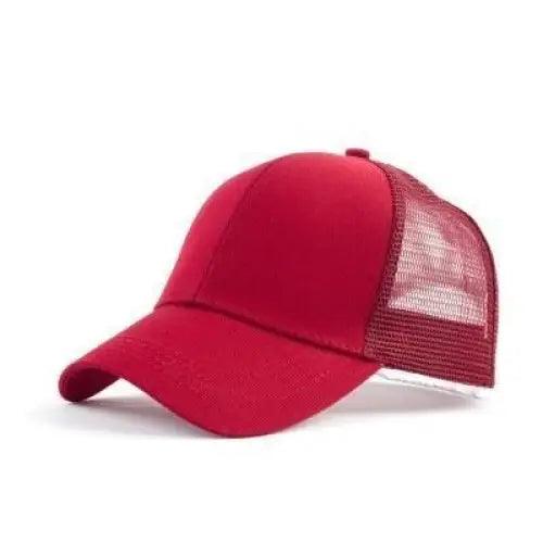 Women's Elegant Glitter Ponytail Baseball Caps