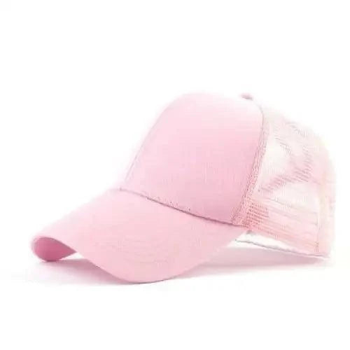 Women's Elegant Glitter Ponytail Baseball Caps