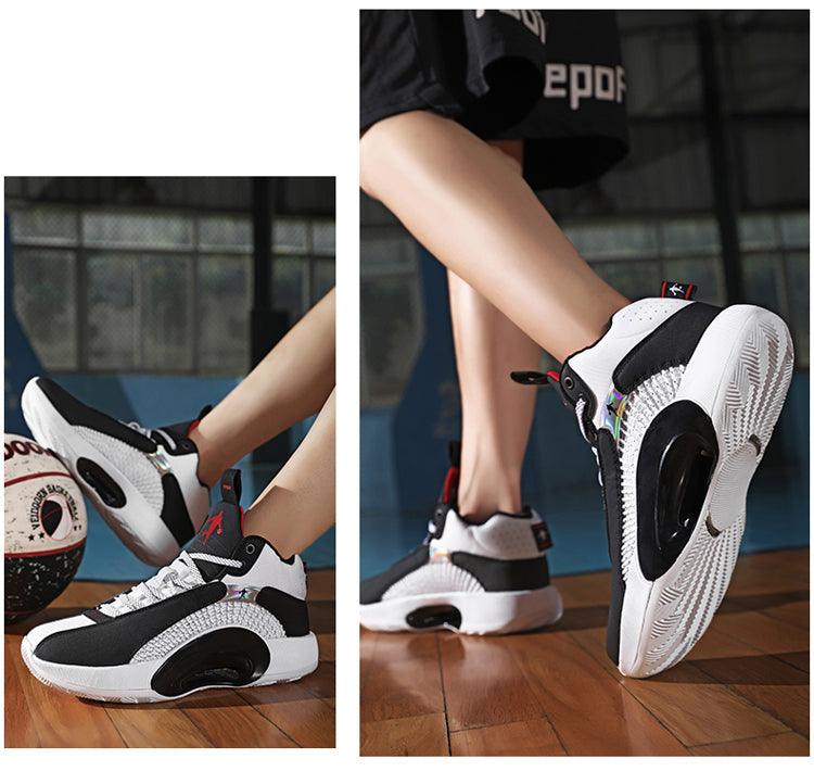 Men's Basketball Shoes / Casual, Breathable, Comfortable, Cushioned, Soft, Outdoor Street Sports Shoes