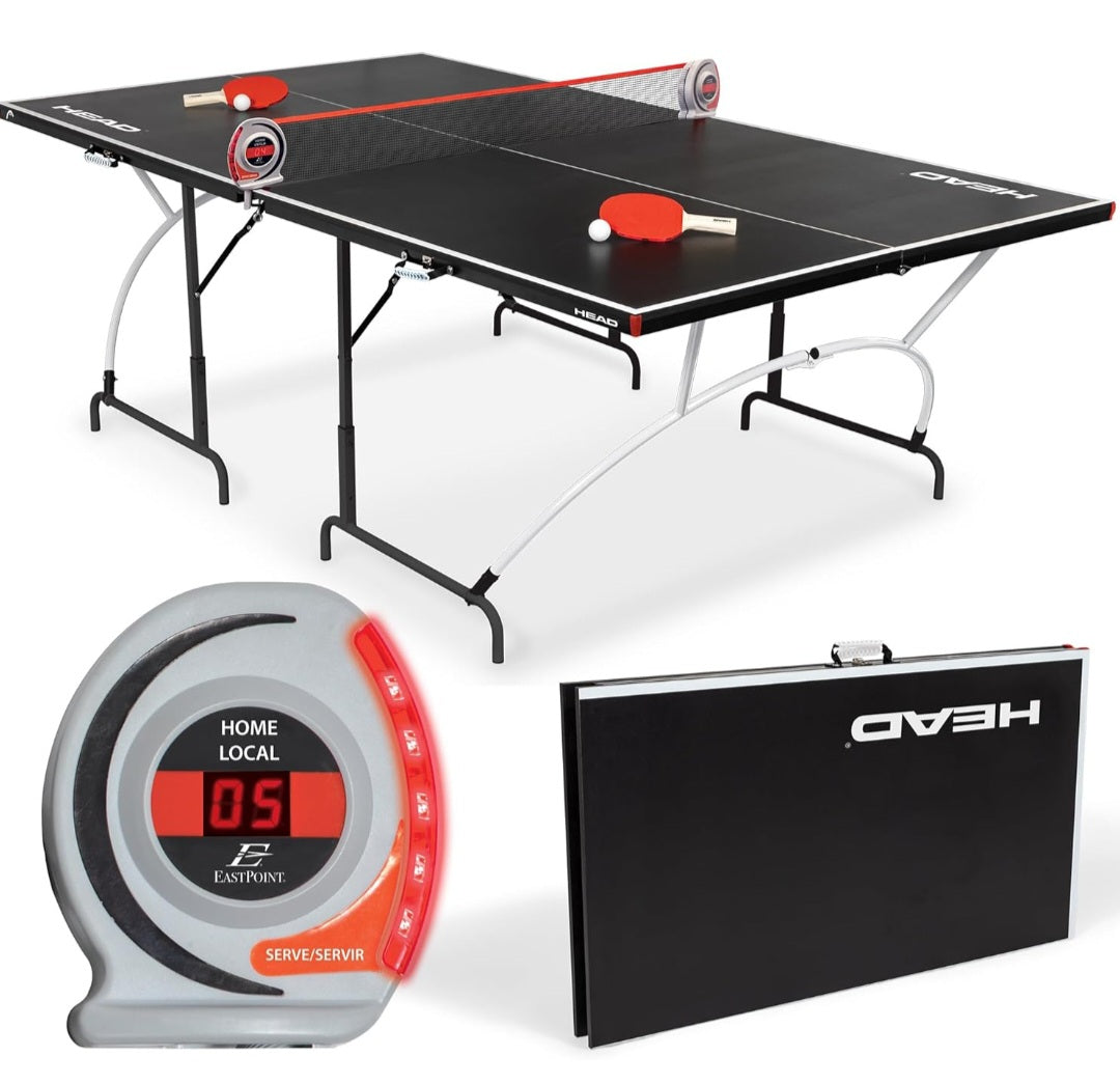 HEAD Mid Size Table Tennis Table / Size 92” x 52” x 30”