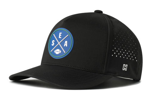 Seattle Football Performance 5-Panel Hat  |  Royal Blue SEA X Flexfit Snapback